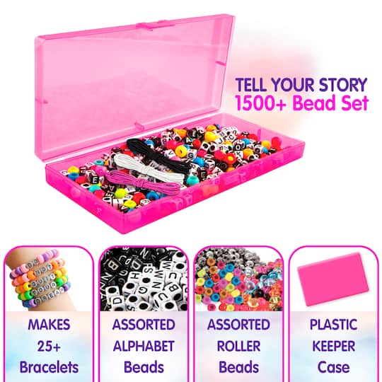 Fashion Angels® Tell Your Story Alphabet Beads Jewelry Design Kit™